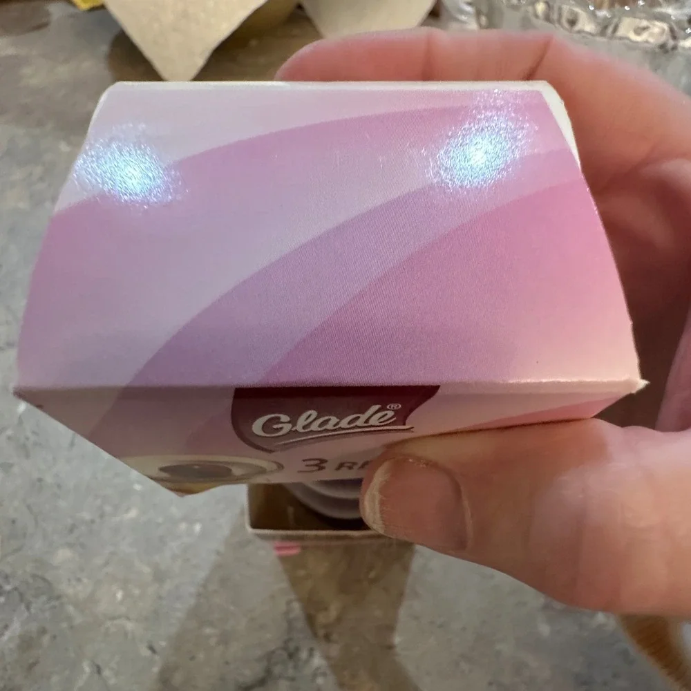 Glade Dewberry Dreams Scented Oil Candle Refills 3 Pack 1.5oz Vintage 2005